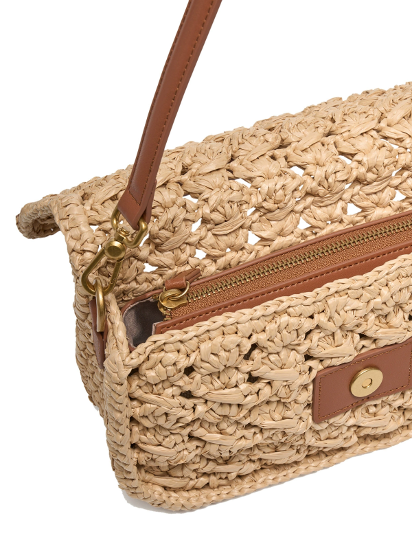 Matara Raffia Shoulder Bag - Image 3