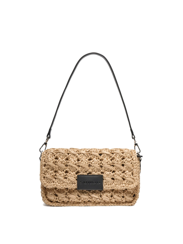 Matara Raffia Shoulder Bag - Image 2