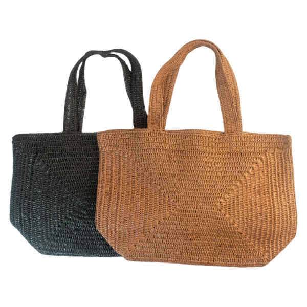 Matara Raffia Large-Capacity Woven Bag - Image 9