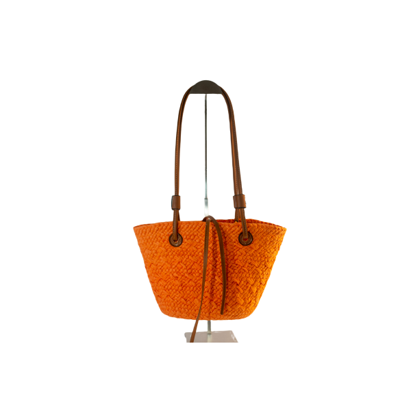 Woven Straw Beach Bag - Image 2