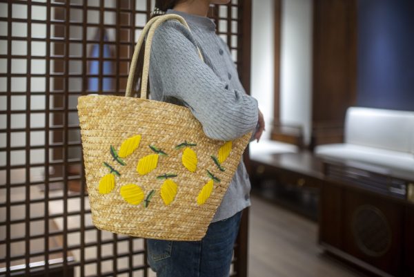 Yexian Braided Grass Bag - Image 5
