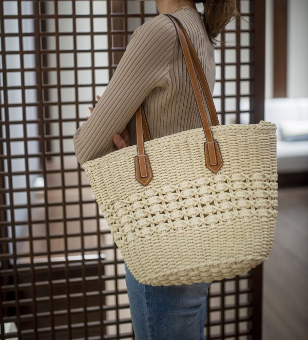 Hollow-Cut Beach Bag - Image 4