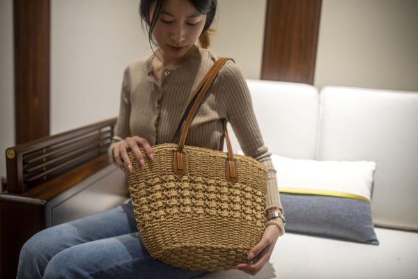 Hollow-Cut Beach Bag - Image 3